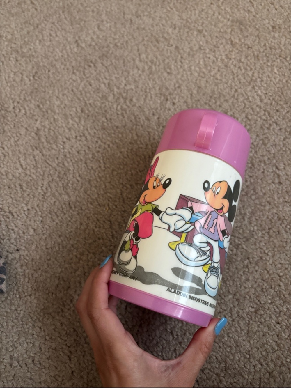 Aladdin Minnie & Mickey 8 oz Thermos